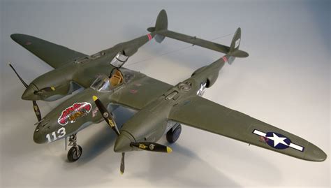 P-38 Lightning | Academy | 1:48 | Model airplanes, Lockheed p 38 ...