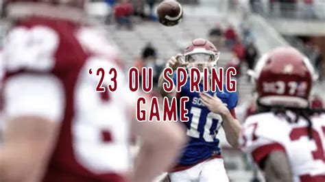 2023 Oklahoma Sooners Football Spring Game - YouTube