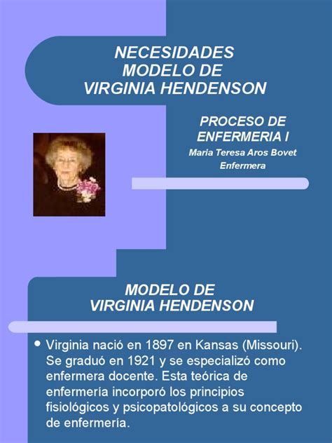 Virginia Henderson | PDF