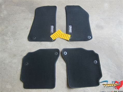 2020 Jeep Gladiator Black Premium Front & Rear Carpet Floor Mats New ...