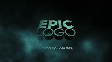 Epic Logo Animation - After Effects Template on Vimeo