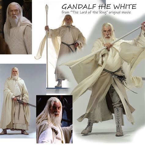 MADE TO ORDER Gandalf The White Mithrandir Costume Set Pcs ...