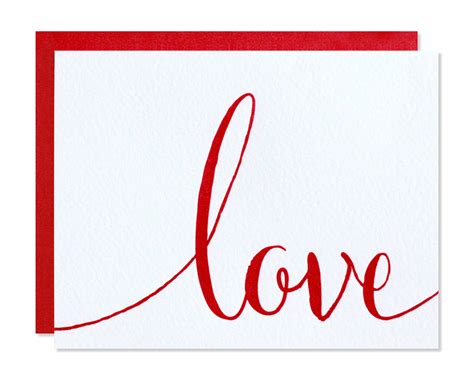 Love Note Card | Bloom Letterpress & Design