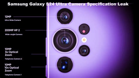 Samsung Galaxy S24 Ultra Camera Specification Leak | BDPrice.com.bd