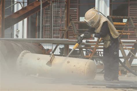 Industrial Sandblasting Arizona - Dustless Blasting Mesa AZ