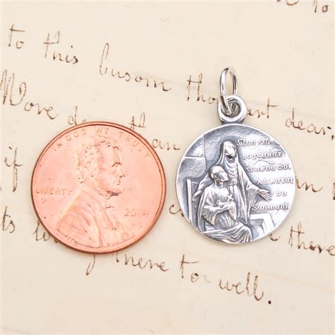 St Monica with St Augustine Medal - Patron of Mothers, Marriage and ...