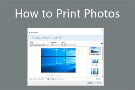 How to Print Photos from Windows 10/11 PC or Phone - MiniTool