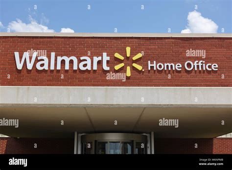 BENTONVILLE, ARKANSAS -28 JUN 2019- View of the Walmart Home Office ...