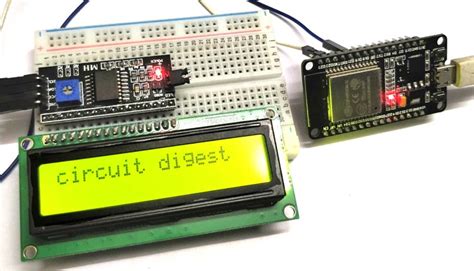 Interfacing 16X2 LCD with ESP32 using I2C