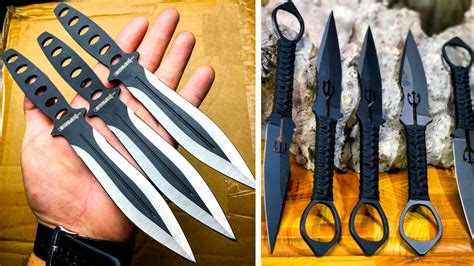 TOP 10 BEST THROWING KNIVES 2020 - YouTube