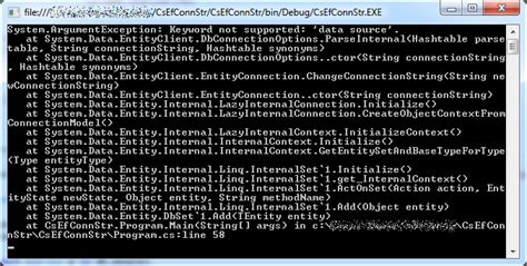 Setting Connection Strings at Runtime with Entity Framework 5.0 ...