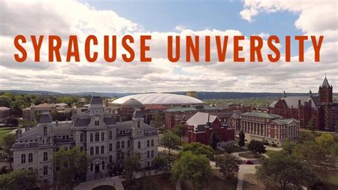 Academic Scholarships for Syracuse University, 2018