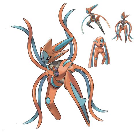 Mega deoxys I made by Frankensteining together its forms. The idea ...