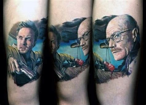 50 Breaking Bad Tattoo Designs For Men - Walter White Ink Ideas