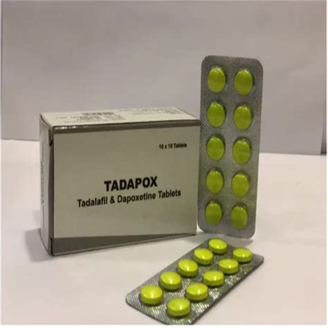 Tadalafil And Dapoxetine Tablets at Rs 200/stripe | Erectile ...