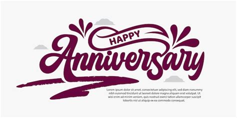 Happy Anniversary Font Images - Free Download on Freepik