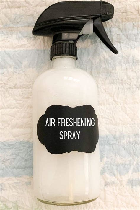 Homemade Air Freshener Spray: Simple All Natural DIY Recipe