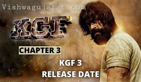 KGF Chapter 3 Release Date, Star Cast, Trailer, Total Budget