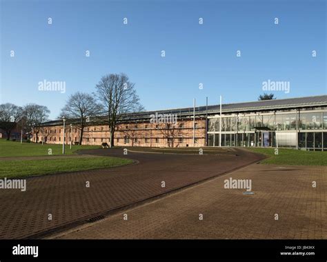 exhibitions barrel vault Stock Photo - Alamy