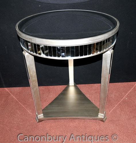 Mirrored Side Tables - Martin Worster - Medium