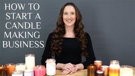 How To Start A Candle Business In Canada - Darrin Kenney's Templates