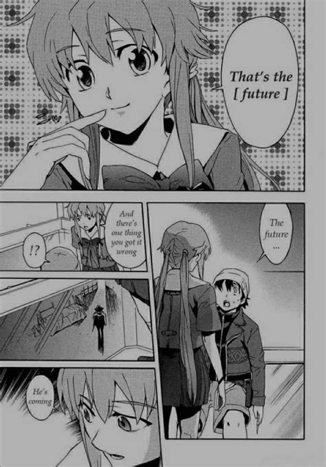 mirai nikki manga panels | Manga, Mirai nikki, Anime