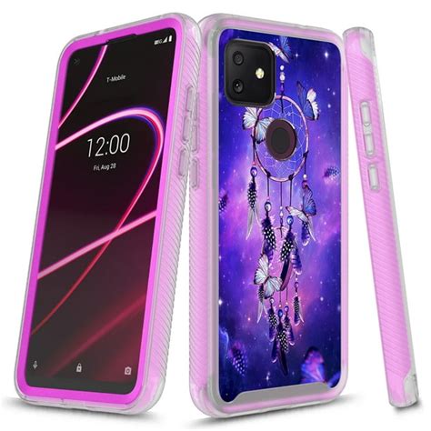 T-Mobile REVVL 4 Plus Case, Rosebono Graphic Design Shockproof Impact ...