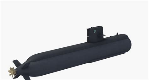 Gotland attack submarine 3D model | 1144263 | TurboSquid