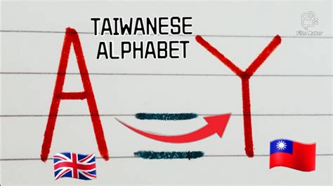 How to learn the Taiwanese alphabet a to z / TAIWANESE LANGUAGE - YouTube