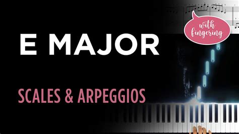 How to play - E Major Scale & Arpeggio - PangfunJ Studio