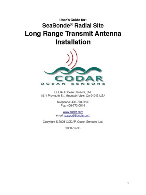 Long Range TX Antenna Install | PDF | Electrical Connector | Screw