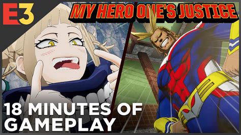 My Hero: One's Justice — 18 Minutes of GAMEPLAY! | Polygon @ E3 2018 ...