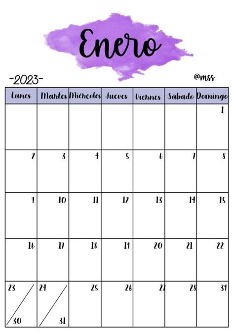 Calendario Enero 2023 Plantilla Word Tripticos Del - IMAGESEE