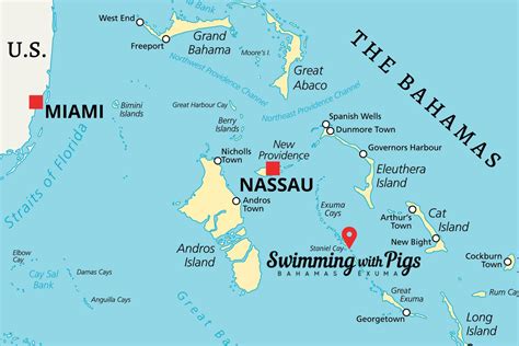 Where is the Island with Pigs in the Exumas Bahamas?