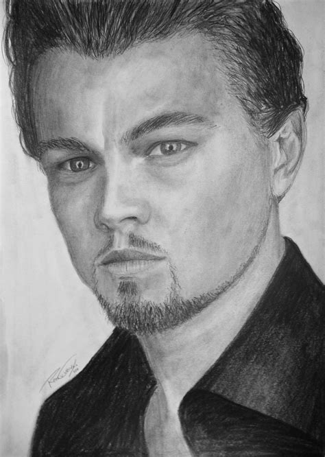 Leonardo DiCaprio drawing by GTracerRens on DeviantArt