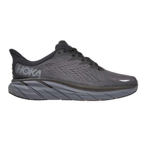 Hoka Men's Clifton 8 Black/Black - Tip Top Shoes of New York