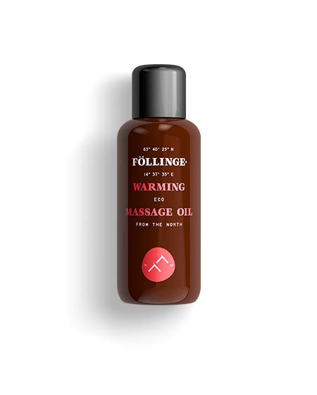 Warming Massage Oil – Föllinge Worldwide Boutique