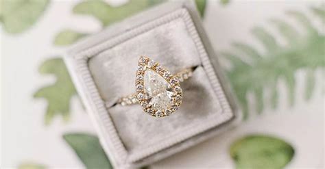 Point Up Or Down: How To Wear A Pear Shaped Engagement Ring