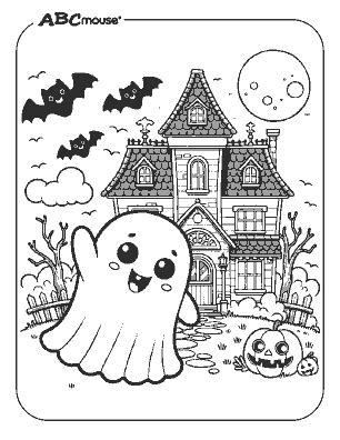 Halloween Coloring Pages | ABCmouse