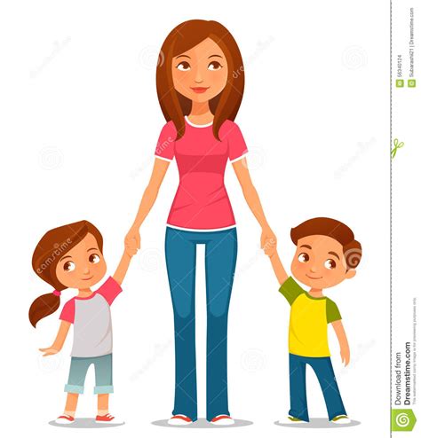 mother with kids clipart 20 free Cliparts | Download images on ...