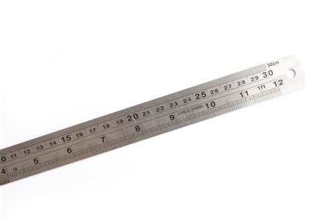 Free Image of Engineering ruler with double scale | Freebie.Photography