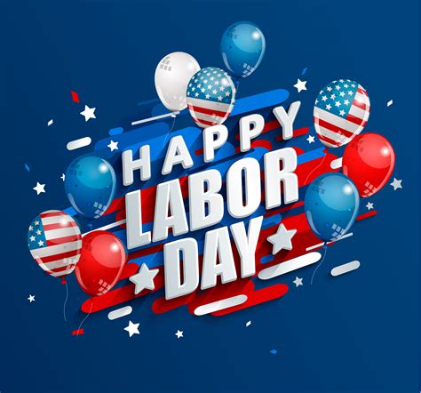 Happy Labor Day holiday banner. 332058 Vector Art at Vecteezy