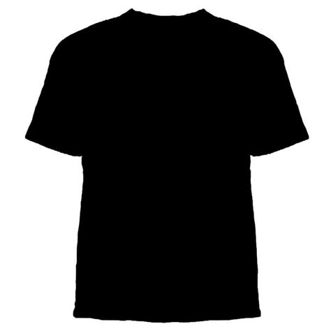 Plain Black T Shirt Front And Back