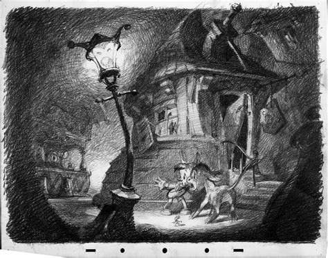 Disney Pinocchio Concept Art