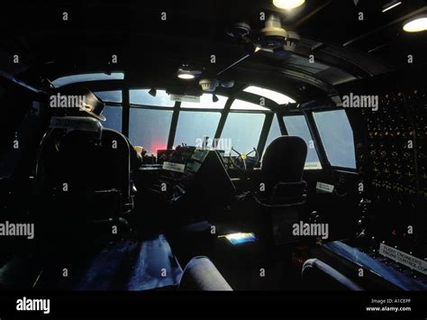 Inside the cockpit of the Spruce Goose Stock Photo - Alamy