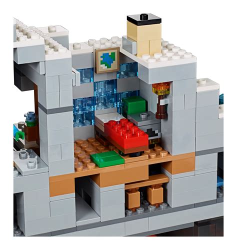 LEGO Complete Sets & Packs LEGO Minecraft The Mountain Cave 21137 ...