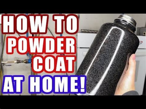 How To Powder Coat At Home LIKE A PRO! - YouTube in 2024 | Powder ...