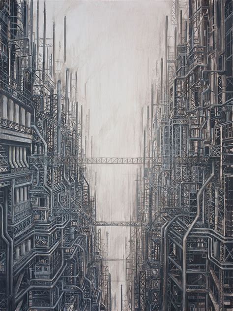 An Artist Visualizes The Terrifying, Dystopian Metropolises Of Tomorrow ...