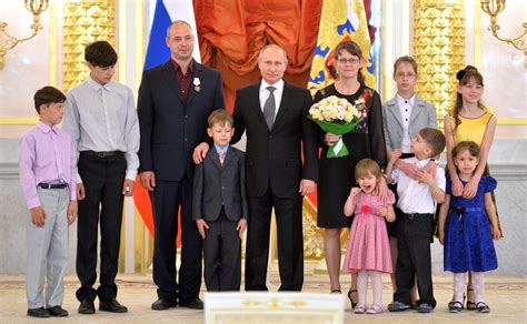 Presentation of the Order of Parental Glory • President of Russia