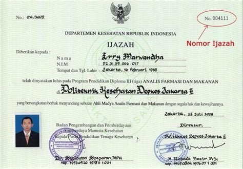 Nomor Ijazah Satpam Nomor Ijazah S1 Letak Nomor Ijazah Sma 2017 | Porn ...